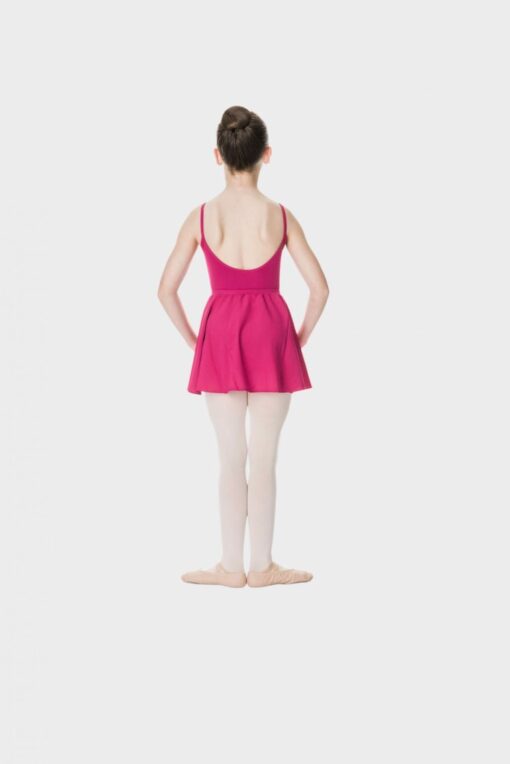 Mock Wrap Skirt - Mulberry - CHILD - Image 2