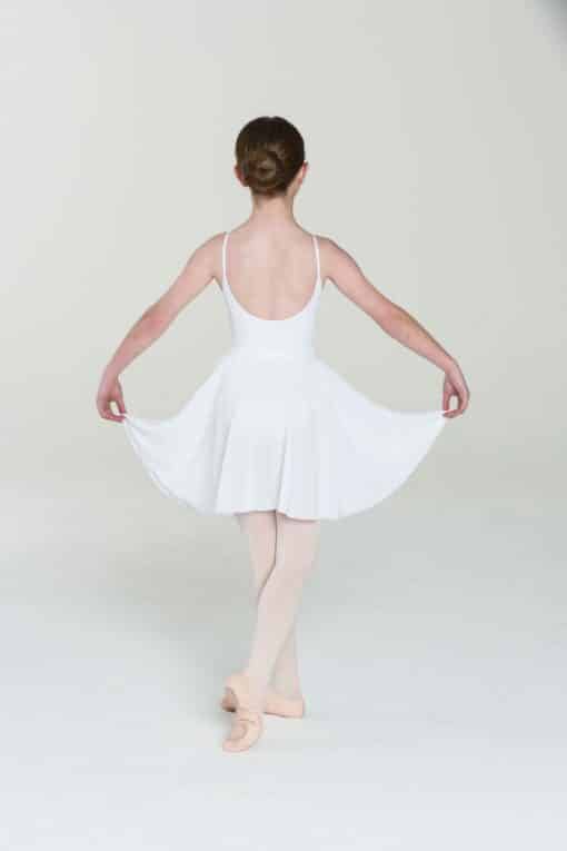 Long Full Circle Skirt - White - CHILD - Image 2