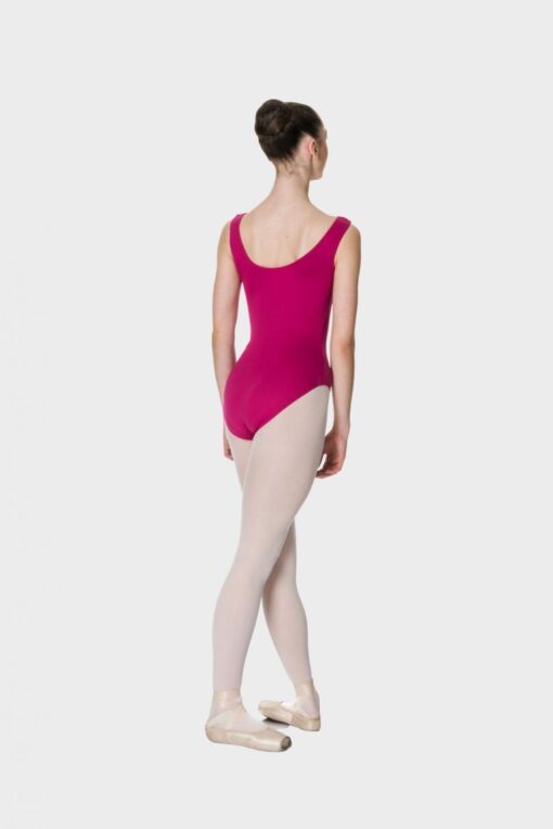 Thick Strap Leotard - Mulberry - CHILD - Image 2