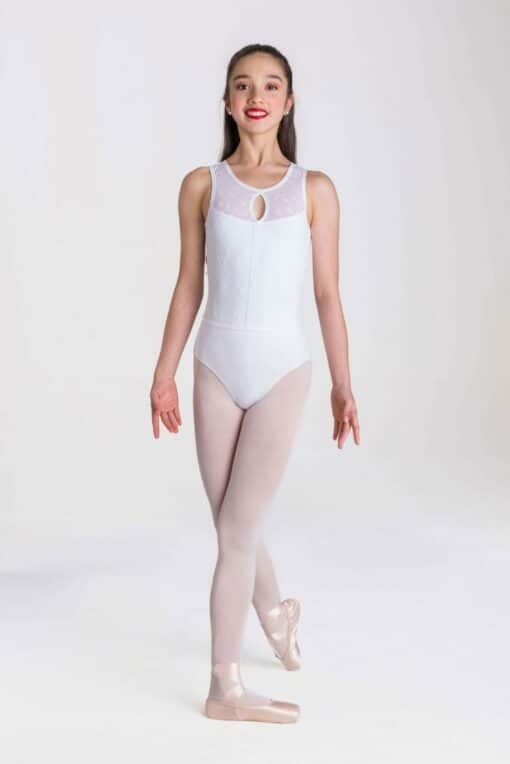 Chloe Leotard - White - ADULT