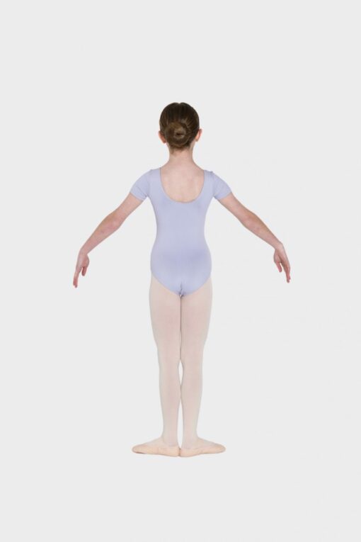 Short Sleeve Leotard - Lilac - CHILD - Image 2