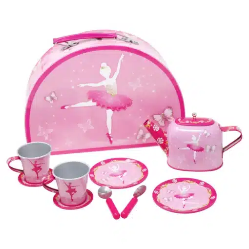 Butterfly Ballet Tin Tea Set - Image 7