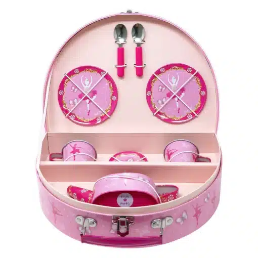 Butterfly Ballet Tin Tea Set - Image 2