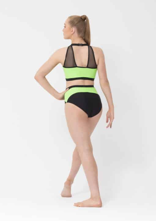 Tenille Briefs - Neon Green/Black - CHILD - Image 2