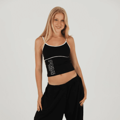 PRIME – Toned Tank – Black/White