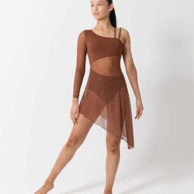 Tasha Lyrical Dress - Mocha - ADULT