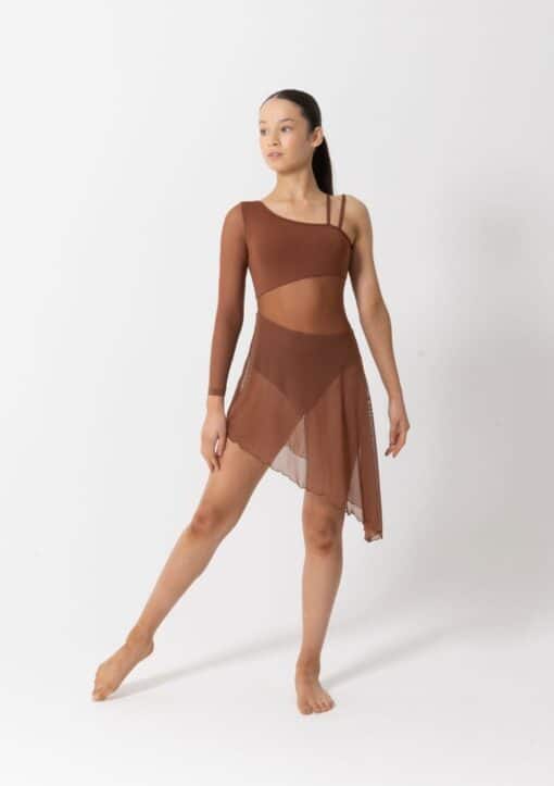 Tasha Lyrical Dress - Mocha - ADULT