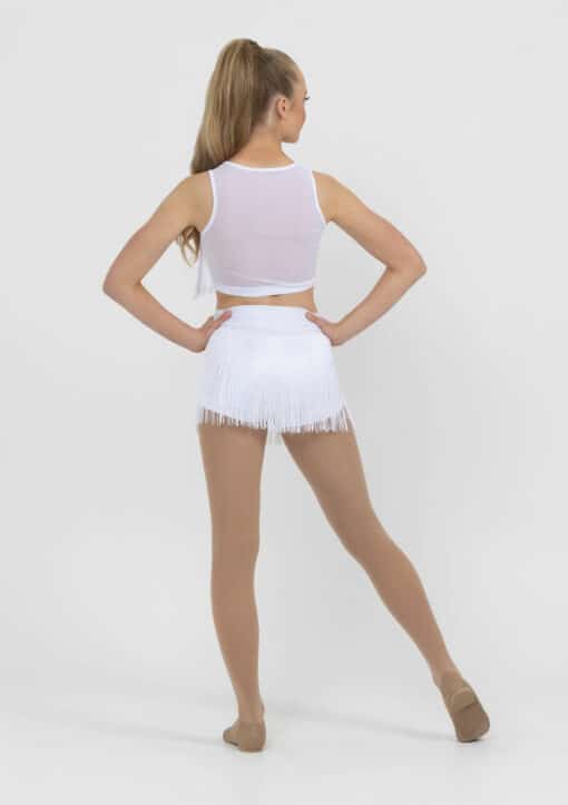 Tassel Crop Top - White - CHILD - Image 2
