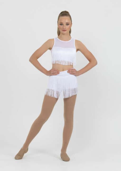 Tassel Shorts - White - CHILD - Image 3