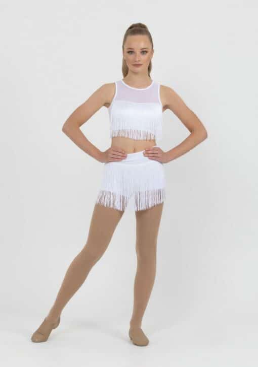 Tassel Crop Top - White - CHILD