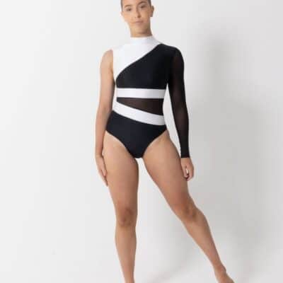 Twilight Leotard - Black/White - CHILD