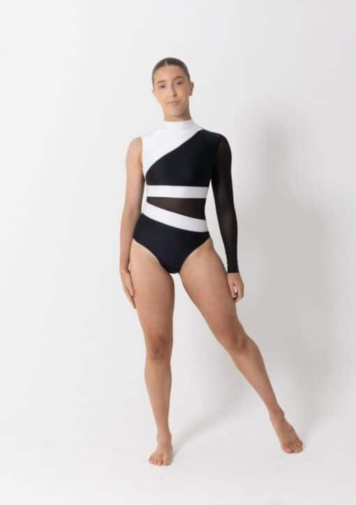 Twilight Leotard - Black/White - CHILD