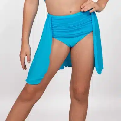 Aspire Dance Skirt - Azure Blue - CH/AD