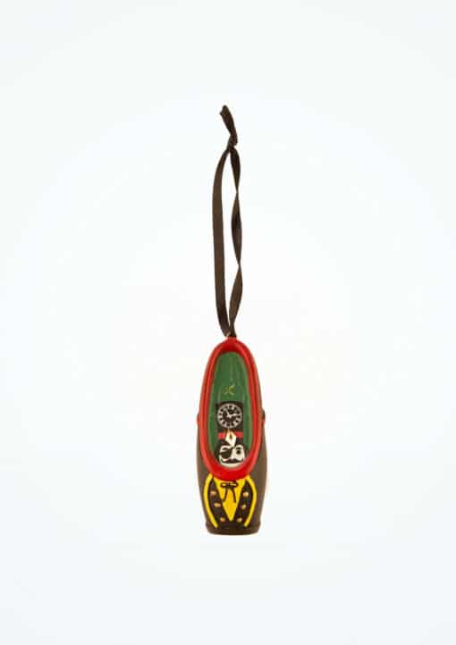 Capezio Swarovski Nutcracker Pointe Shoe Ornament - Black & Green