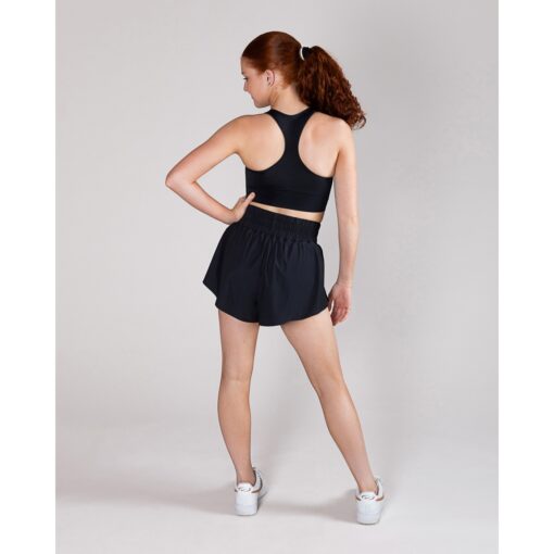 Morgan 2-in-1 Dance Short - Black - ADULT - Image 4