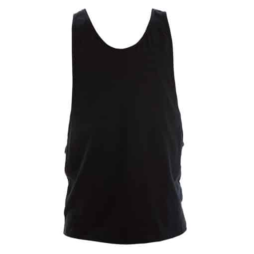 Cut Away Singlet - Black - ADULT *SALE