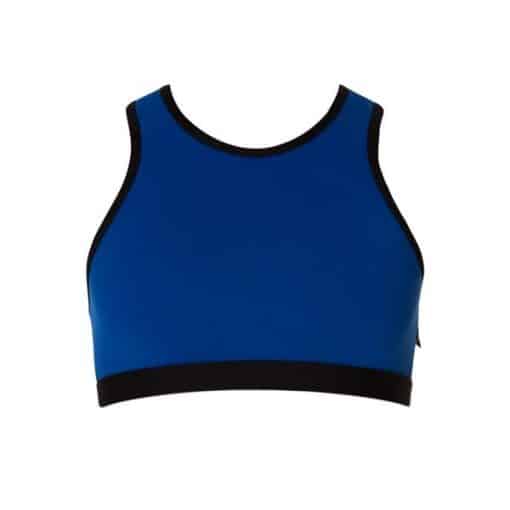 Tate Crop Top - Cobalt - CHILD