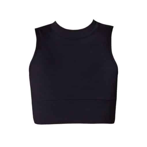Willow Crop Top - Black - CHILD
