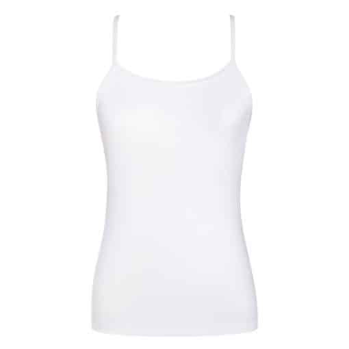 Teagan Singlet - White - ADULT