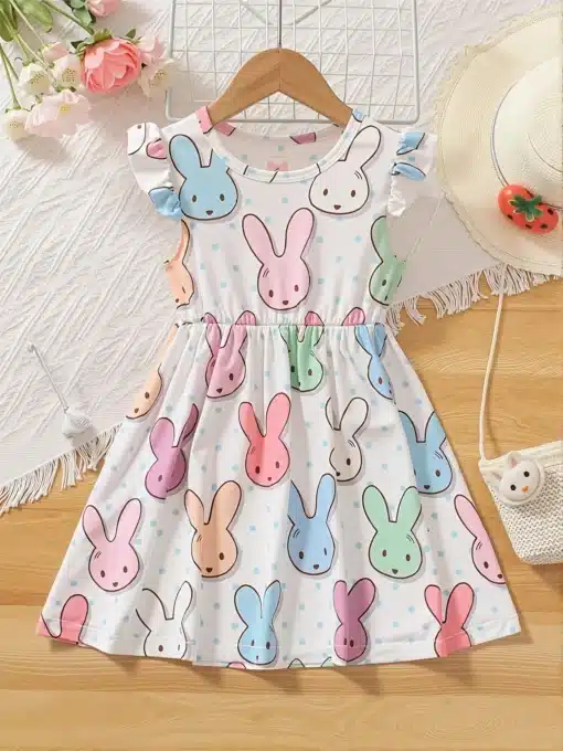 Bunny Face Frill Dress