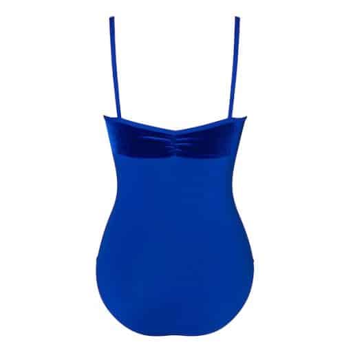 Giselle Velvet Leotard - Cobalt - CHILD - Image 2