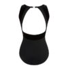 Cassie Velvet Leotard - Black - CHILD - Image 2