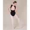 Cassie Velvet Leotard - Black - CHILD - Image 4