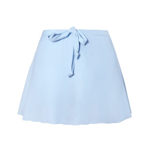 Melody Wrap Skirt - Baby Blue - CHILD - Image 2