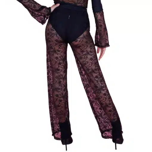 Attitude Lace Pant - Black - Image 2