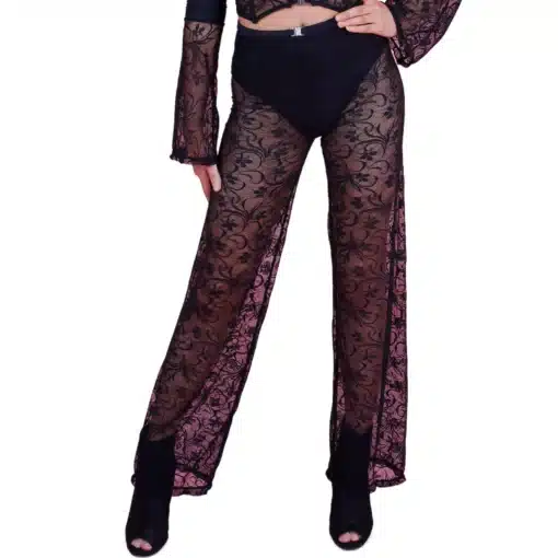 Attitude Lace Pant - Black