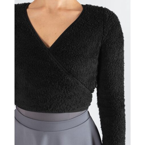 Maeve Reversible Sherpa Crossover - Black - ADULT - Image 5