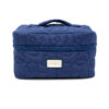 Fleur Vanity Case - Navy Blue