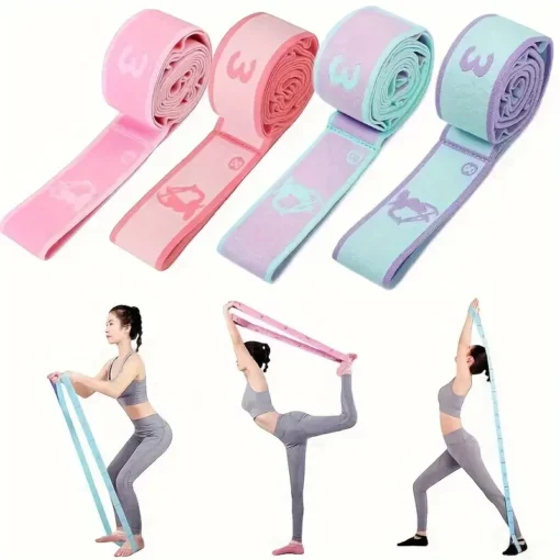 Exercise Stretch Strap - PINK - Image 2