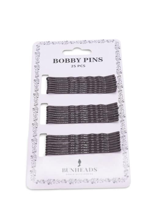 Bobby Pins - 25 Pack - Dark Brown