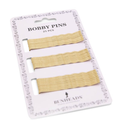 Bobby Pins - 25 Pack - Blonde