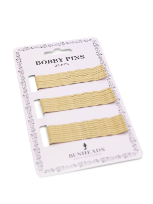 Bobby Pins - 25 Pack - Blonde