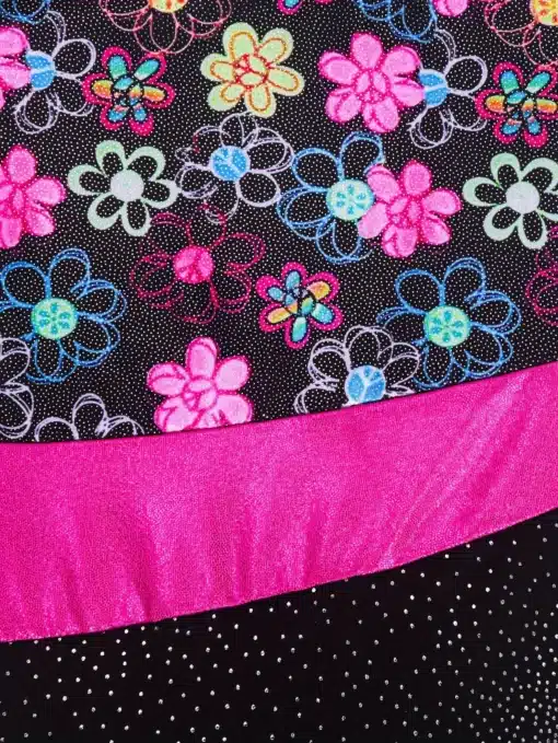 Gym Floral Unitard - 5yrs - Image 2