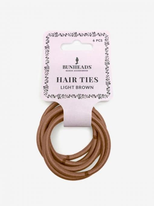 Hair Ties - Light Brown