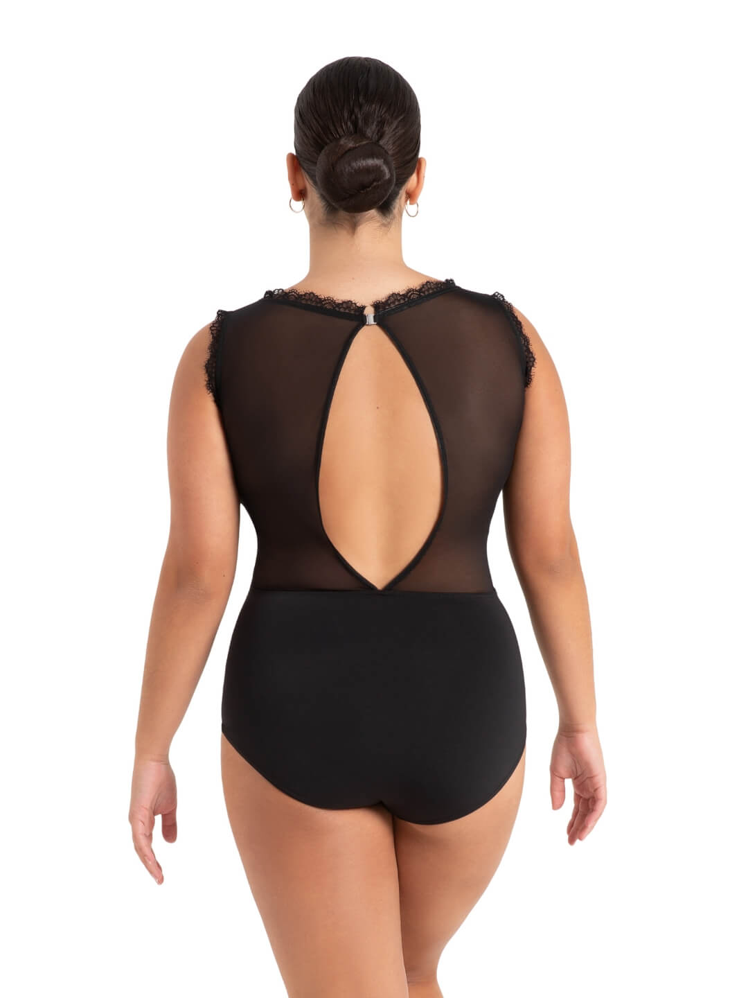 Capezio Saltwater High Neck Leotard - Black - ADULT - Image 3