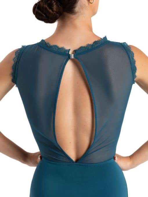 Saltwater High Neck Leotard - Legion Blue - ADULT - Image 3