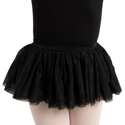 Glitter Tutu Skirt - Black - CHILD