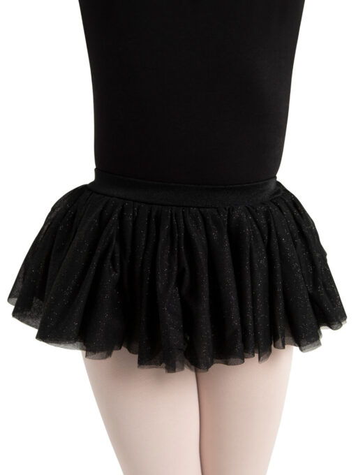 Glitter Tutu Skirt - Black - CHILD