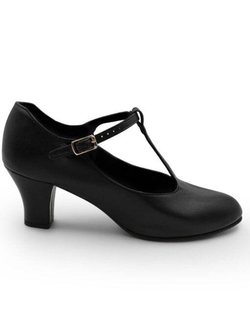 Jr. Footlight T-Strap Shoe - Black - ADULT - Image 2