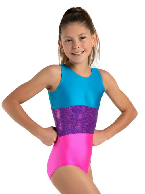 Gym Party 3 Panel Leotard - CHILD