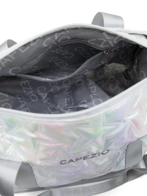 Metallic Star Duffle Bag - Silver - Image 4