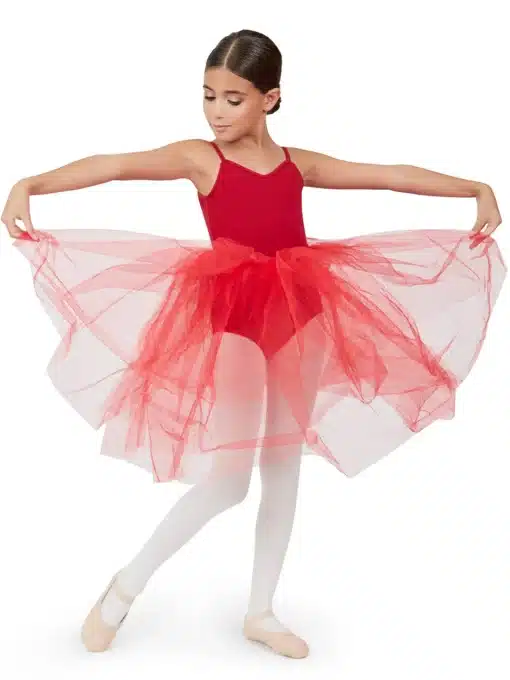 Romantic Tutu Skirt - Red - CHILD