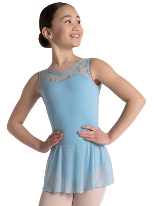 Butterfly Farfalla Tank Dress - Light Blue