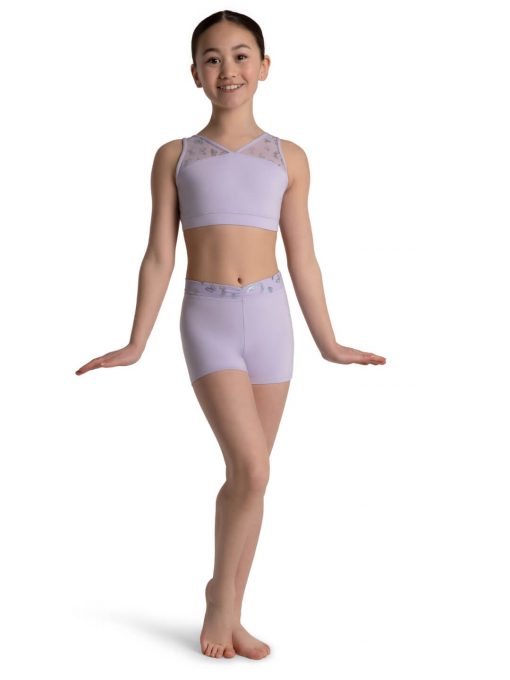 Butterfly Rosy Boy Short - Lavender