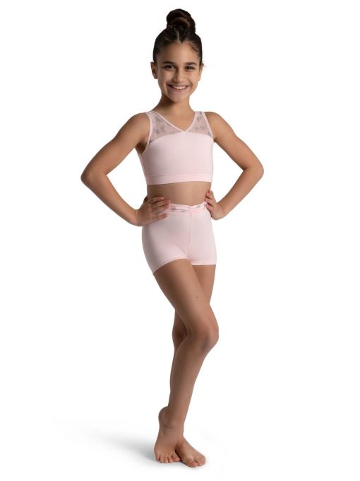 Butterfly Rosy Boy Short - Pale Pink