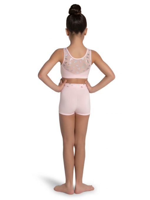 Butterfly Rosy Boy Short - Pale Pink - Image 3